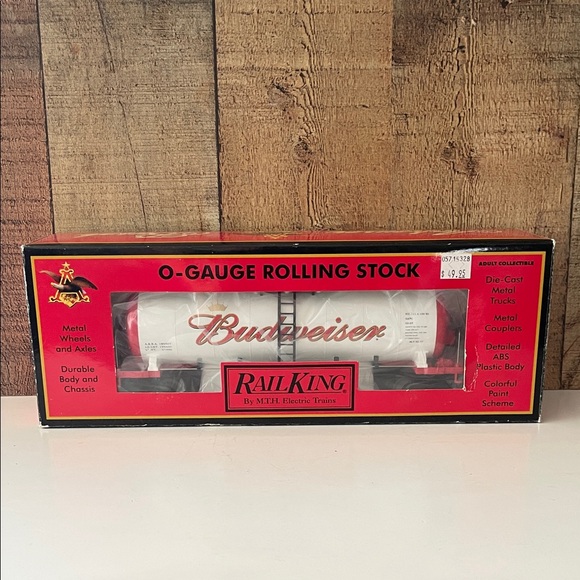 Other - Budweiser RailKing O-Gauge Rolling Stock NIB